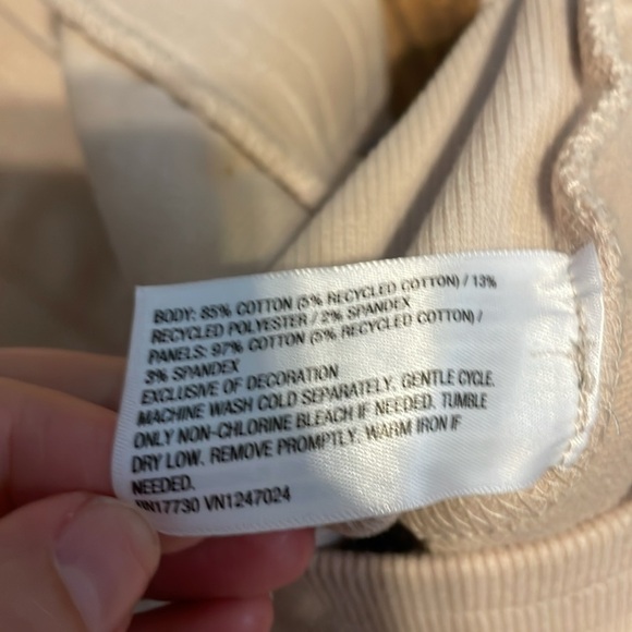JoyLab women’s XXL 2x Pants Beige cream Jogger mid rise extra long length NWT - Picture 5 of 10